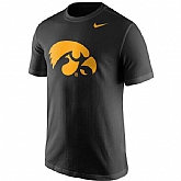 Iowa Hawkeyes Nike Logo WEM T-Shirt - Black,baseball caps,new era cap wholesale,wholesale hats